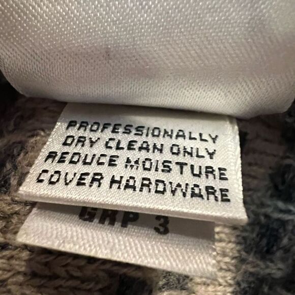 Vintage St. John Sport Printed Cropped Crewneck Sweater Size S - Picture 6 of 7